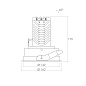 ART-R-145 LED светильник встраиваемый поворотный  Downlight   -  Встраиваемые светильники 